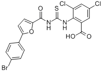 Structure of 535940-86-4